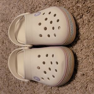 Crocs size 11 toddler